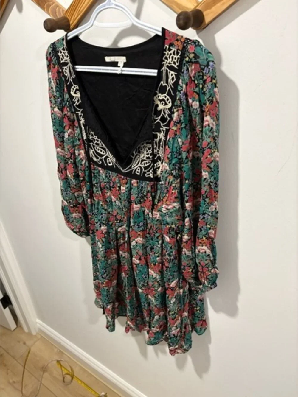 ANTHROPOLOGIE - Floreat- Ottava Peasant Dress, Size Small - Picture 4 of 11